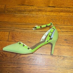 Lime Green Heels